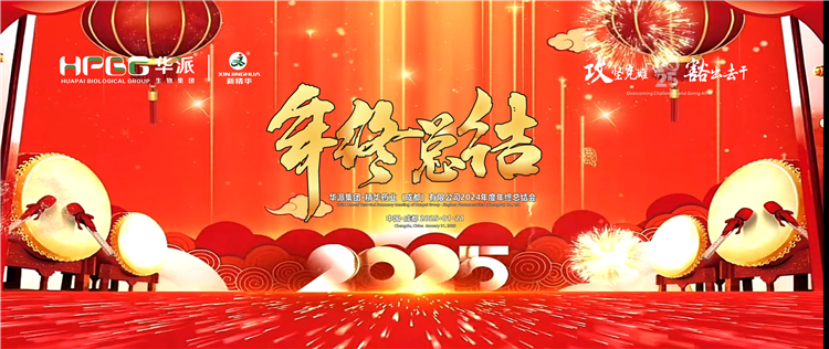 攻坚克难·豁出去干：华派集团·NG娱乐药业召开2024年度年终总结会